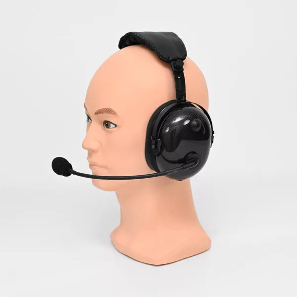 SWATCOM SC36 Heavy Duty Single Sided Headset with Boom mic, QD for radio lead - Image 7