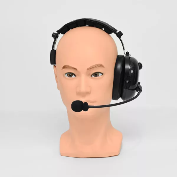 SWATCOM SC36 Heavy Duty Single Sided Headset with Boom mic, QD for radio lead - Image 5