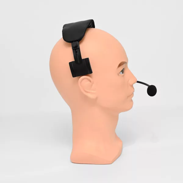 SWATCOM SC36 Heavy Duty Single Sided Headset with Boom mic, QD for radio lead - Image 11