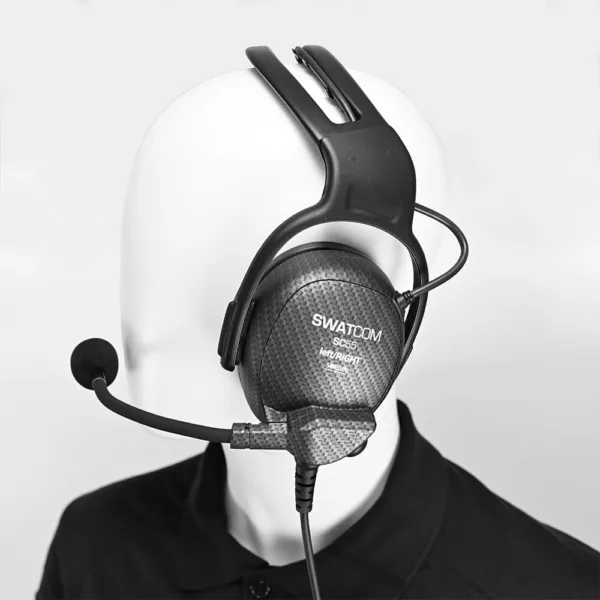 SWATCOM SC55 CC Passive Noise-Cancelling Headband Headset - Image 6