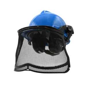 MSA V-Gard Classic Helmet with Ear Defenders and Visor