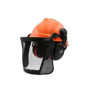 MSA V-Gard 500 Non-vented Helmet with Ear Defenders and Visor