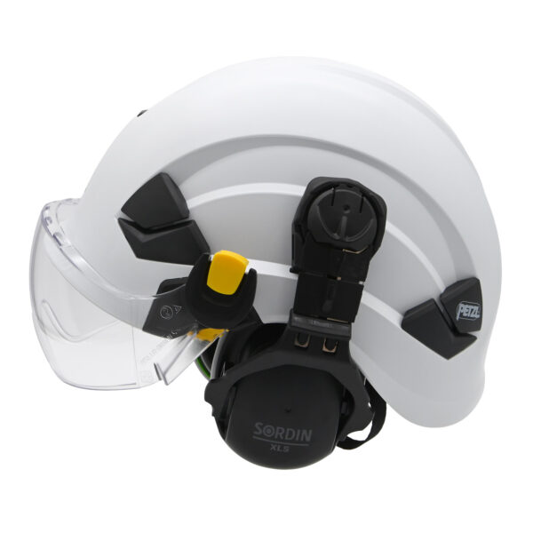 Petzl Vertex Non-Vented with Eye Shield and Ear Defenders -  EN50365, EN166 - Image 2
