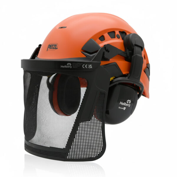 Petzl Forestry Helmet Combo 45 Degree Angle